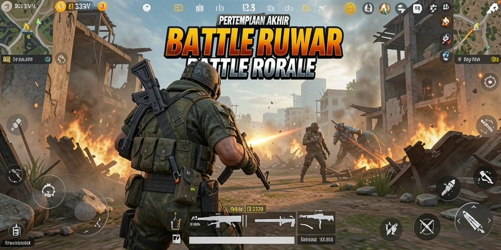 Gameplay dinamis dalam <strong>333V</strong>, pertempuran seru dan strategis.