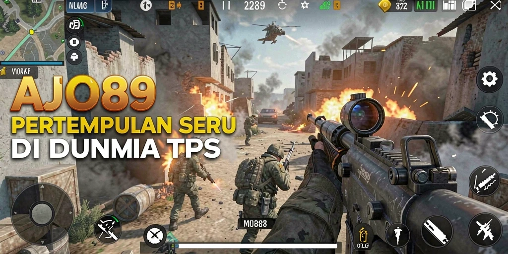 Cuplikan gameplay AJO89 yang mendebarkan dan penuh aksi TPS.