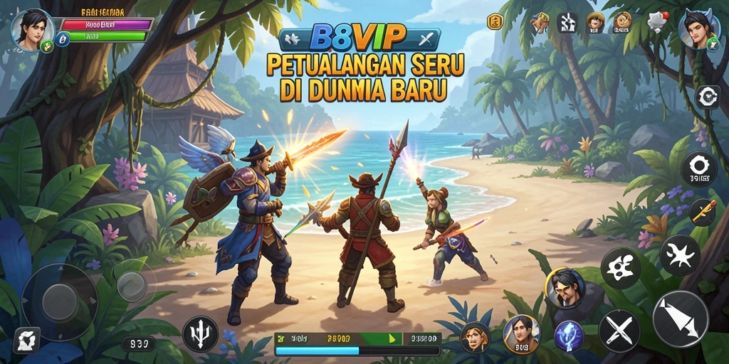 Screenshot dari gameplay B8VIP menampilkan petualangan yang menegangkan dan mendebarkan.