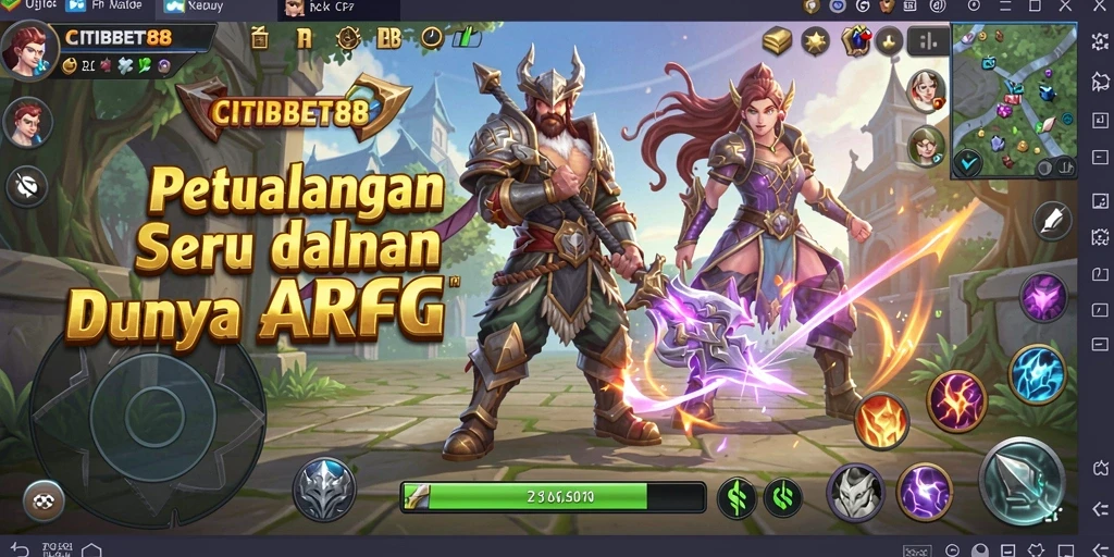 Tampilan menakjubkan dari aksi pertarungan dalam CITIBET88.