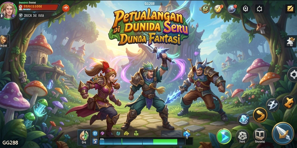 Gameplay menarik dengan eksplorasi dunia petualangan yang seru.