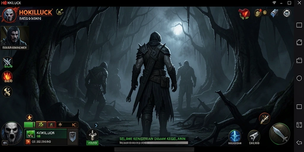 Pengalaman gameplay menakutkan di HOKILUCK yang penuh ketegangan.