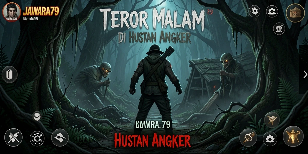 Gameplay menegangkan dengan suasana horor yang mencekam.