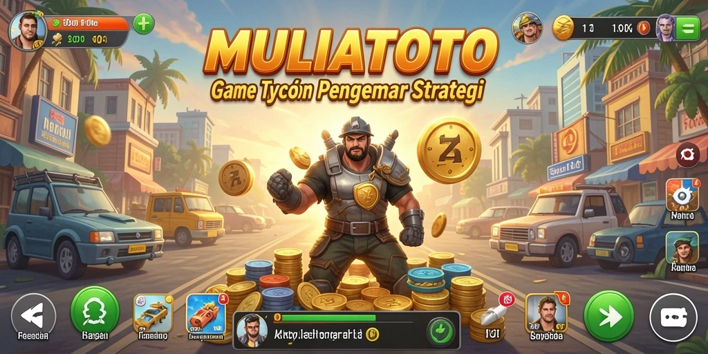 Screenshot gameplay Tycoon yang mendebarkan di MULIATOTO.