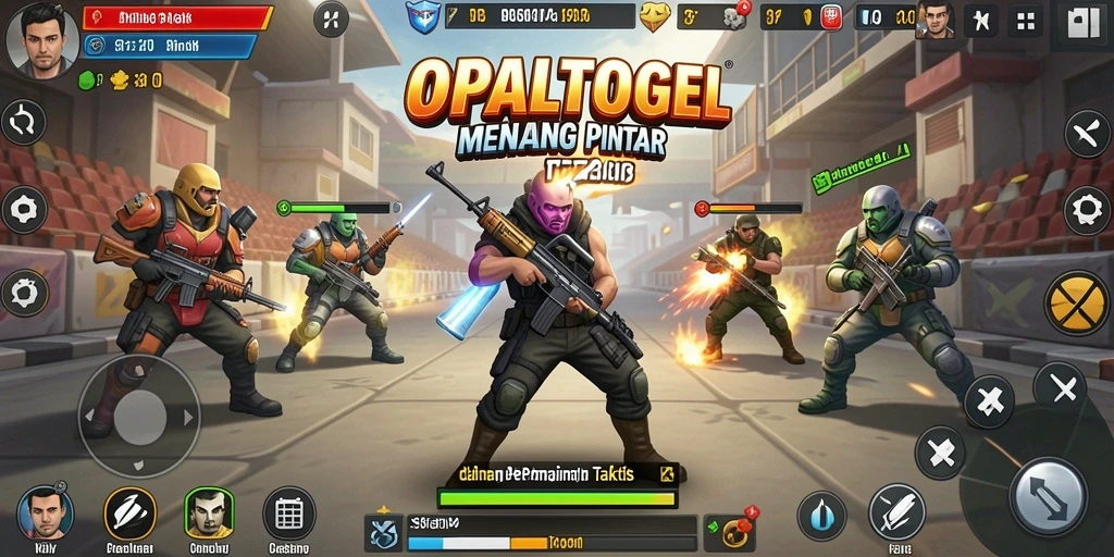 Tampilan gameplay OPALTOGEL yang menunjukkan strategi dan taktik mendalam.