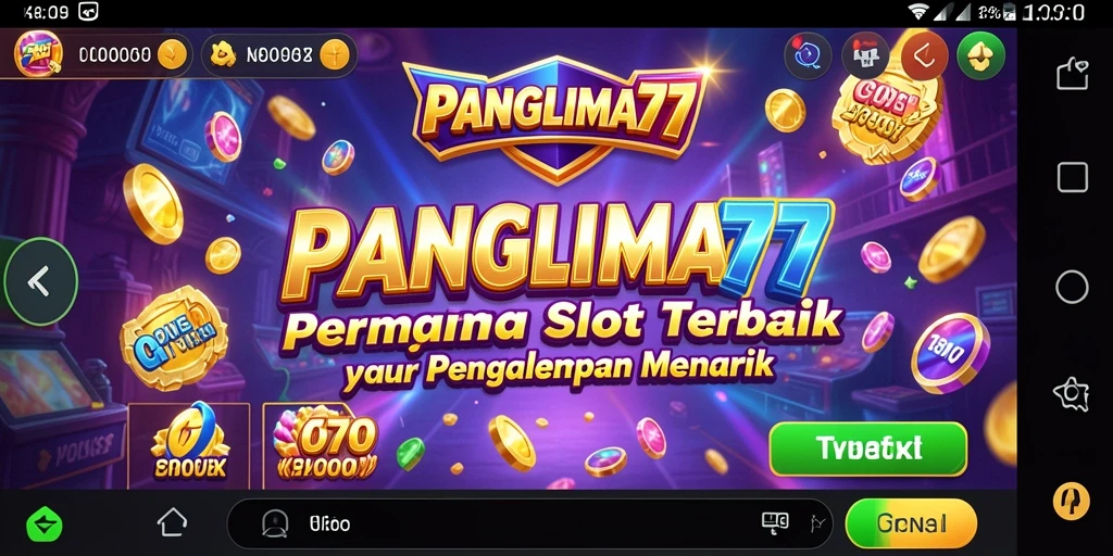 Tampilan gameplay menarik di PANGLIMA77 dengan fitur slot yang seru.
