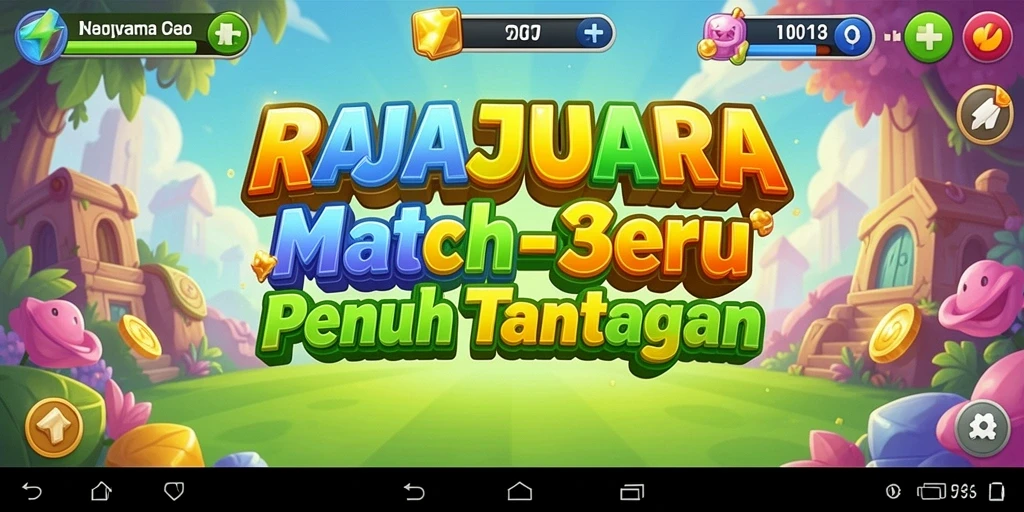 Tampilan gameplay RAJAJUARA yang seru dan penuh warna.