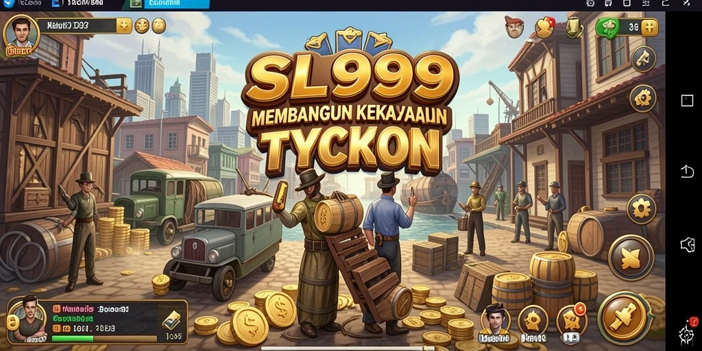 Tampilan gameplay SL999 yang seru dan mendebarkan dalam dunia Tycoon.
