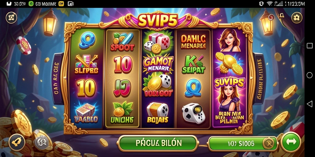 Gameplay Slot menarik dengan grafis dan efek suara yang memukau.