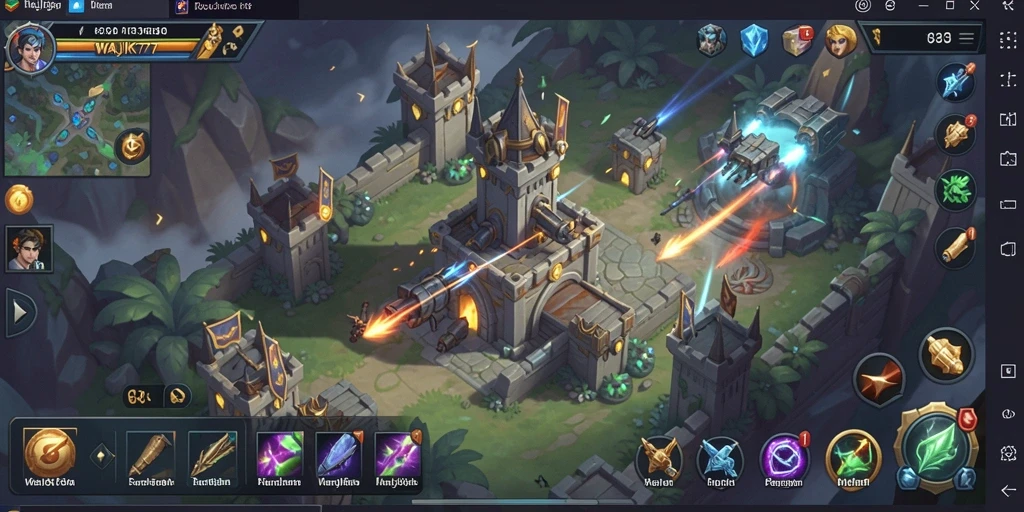 Gameplay seru dan strategi menara dalam WAJIK777.